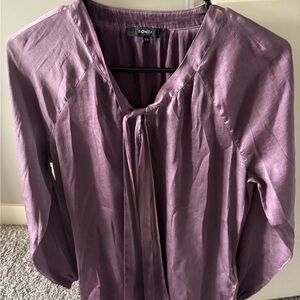 Donita Women's Elegant Mauve Blouse
